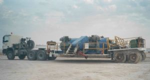泥浆泵组拖车